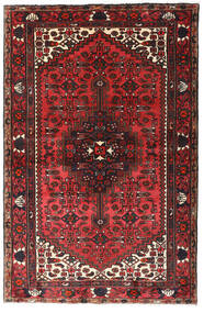  Persialainen Hamadan Matot Matto 130X200 Punainen/Tummanpunainen (Villa, Persia/Iran)