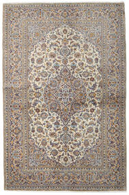  Persialainen Keshan Fine Matot Matto 137X211 Harmaa/Beige (Villa, Persia/Iran)