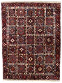  Persialainen Yalameh Matot 150X196 Tummanpunainen/Punainen 