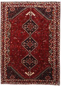  Ghashghai Matto 218X298 Itämainen Käsinsolmittu Tummanpunainen (Villa, Persia/Iran)