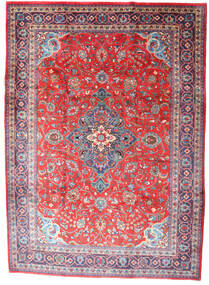  Mahal Matto 227X315 Itämainen Käsinsolmittu Vaaleanharmaa/Vaaleanpunainen (Villa, Persia/Iran)