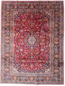  Keshan Matto 248X331 Itämainen Käsinsolmittu Tummanpunainen/Vaaleanpunainen (Villa, Persia/Iran)