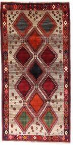  Ghashghai Matto 118X241 Itämainen Käsinsolmittu Käytävämatto Tummanpunainen/Tummanruskea (Villa, Persia/Iran)