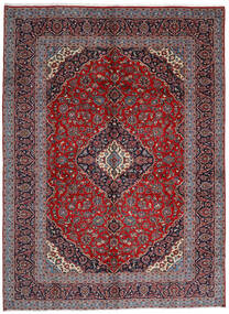  Keshan Matto 286X392 Itämainen Käsinsolmittu Tummanruskea/Tummanpunainen Isot (Villa, Persia/Iran)