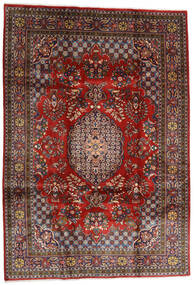  Golpayegan Matto 215X307 Itämainen Käsinsolmittu Tummanpunainen/Musta (Villa, Persia/Iran)