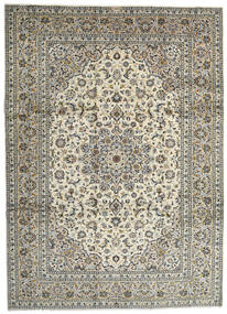  Keshan Matto 259X358 Itämainen Käsinsolmittu Tummanharmaa/Vaaleanharmaa Isot (Villa, Persia/Iran)