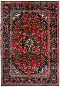  Keshan Matto 238X350 Itämainen Käsinsolmittu Tummanpunainen/Tummanvioletti (Villa, Persia/Iran)