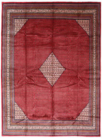  Persialainen Sarough Mir Matot Matto 294X394 Punainen/Tummanpunainen Isot (Villa, Persia/Iran)