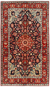  Mahal Matto 134X240 Itämainen Käsinsolmittu Tummanpunainen/Ruoste (Villa, Persia/Iran)