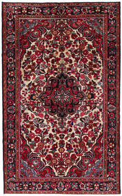  Lillian Matto 158X265 Itämainen Käsinsolmittu Tummanpunainen (Villa, Persia/Iran)