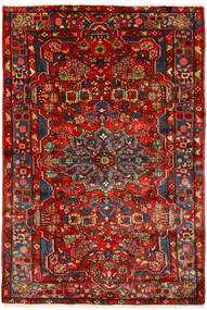  Nahavand Old Matto 155X230 Itämainen Käsinsolmittu Tummanpunainen/Ruoste (Villa, Persia/Iran)