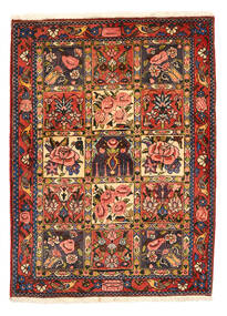  Bakhtiar Collectible Matto 114X155 Itämainen Käsinsolmittu Tummanruskea/Punainen (Villa, Persia/Iran)