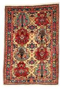  Bakhtiar Collectible Matto 111X158 Itämainen Käsinsolmittu Tummanruskea/Ruoste (Villa, Persia/Iran)