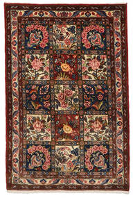  Bakhtiar Collectible Matto 106X161 Itämainen Käsinsolmittu Musta/Tummanruskea (Villa, Persia/Iran)