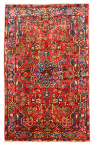  Nahavand Old Matto 152X250 Itämainen Käsinsolmittu Tummanpunainen/Punainen (Villa, Persia/Iran)