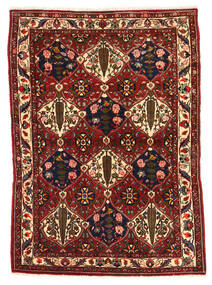  Bakhtiar Collectible Matto 106X149 Itämainen Käsinsolmittu Tummanpunainen/Musta (Villa, Persia/Iran)