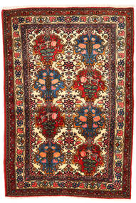  Bakhtiar Collectible Matto 108X157 Itämainen Käsinsolmittu Tummanruskea/Tummanpunainen (Villa, Persia/Iran)