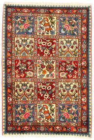  Bakhtiar Collectible Matto 107X155 Itämainen Käsinsolmittu Tummanruskea/Beige (Villa, Persia/Iran)