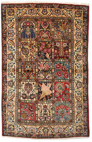  Bakhtiar Collectible Matto 108X170 Itämainen Käsinsolmittu Tummanruskea/Tummanpunainen (Villa, Persia/Iran)