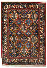  Bakhtiar Collectible Matto 111X156 Itämainen Käsinsolmittu Musta/Tummanruskea (Villa, Persia/Iran)