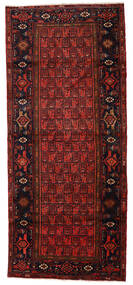  Hamadan Matto 132X204 Itämainen Käsinsolmittu Tummanpunainen/Tummanruskea (Villa, Persia/Iran)