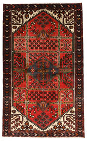  Rudbar Matto 135X223 Itämainen Käsinsolmittu Tummanpunainen/Ruoste (Villa, Persia/Iran)