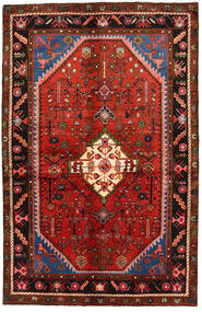  Rudbar Matto 128X198 Itämainen Käsinsolmittu Tummanruskea/Tummanpunainen (Villa, Persia/Iran)