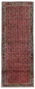  Bidjar Matto 155X395 Itämainen Käsinsolmittu Käytävämatto Tummanpunainen/Tummanharmaa (Villa, Persia/Iran)