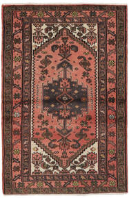 Asadabad Matot Matto 97X149 Musta/Tummanpunainen (Villa, Persia/Iran)