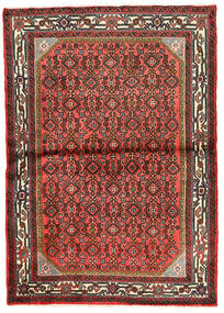  Persialainen Hosseinabad Matot 106X151 Punainen/Ruskea 