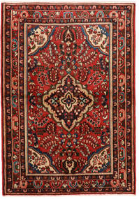  Lillian Matto 111X159 Itämainen Käsinsolmittu Tummanruskea/Tummanpunainen (Villa, Persia/Iran)