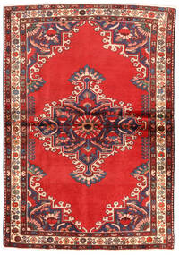  Rudbar Matto 104X150 Itämainen Käsinsolmittu Tummanpunainen/Punainen (Villa, Persia/Iran)