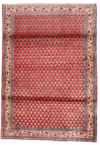  Sarough Matto 107X157 Itämainen Käsinsolmittu Tummanpunainen/Ruoste (Villa, Persia/Iran)