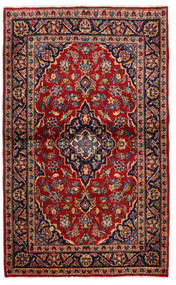  Keshan Matto 97X160 Itämainen Käsinsolmittu Tummanpunainen/Musta (Villa, Persia/Iran)
