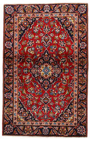  Keshan Matto 105X147 Itämainen Käsinsolmittu Tummanpunainen/Tummanvioletti (Villa, Persia/Iran)