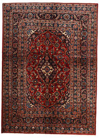  Keshan Matto 149X207 Itämainen Käsinsolmittu Tummanpunainen/Musta (Villa, Persia/Iran)