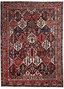  Bakhtiar Matto 291X399 Itämainen Käsinsolmittu Tummanpunainen Isot (Villa, Persia/Iran)
