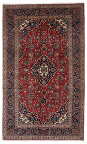  Keshan Matto 148X247 Itämainen Käsinsolmittu Tummanpunainen/Musta (Villa, Persia/Iran)