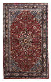  Keshan Matto 130X214 Itämainen Käsinsolmittu Tummanpunainen/Musta/Tummanharmaa (Villa, Persia/Iran)