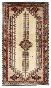  Ghashghai Matto 126X228 Itämainen Käsinsolmittu Tummanruskea/Beige (Villa, Persia/Iran)