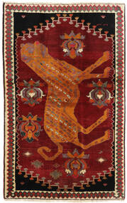  Ghashghai Matto 118X188 Itämainen Käsinsolmittu Tummanpunainen/Ruoste (Villa, Persia/Iran)
