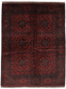  Itämainen Afghan Khal Mohammadi Matot Matto 150X194 Musta/Tummanpunainen (Villa, Afganistan)