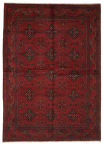 Afghan Khal Mohammadi Matto 169X238 Itämainen Käsinsolmittu Musta/Tummanpunainen (Villa, )