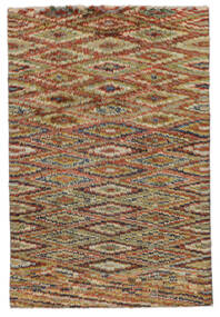  Moroccan Berber - Afghanistan Matto 197X294 Moderni Käsinsolmittu Tummanruskea (Villa, Afganistan)