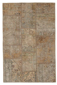  Patchwork - Persien/Iran Matto 103X156 Moderni Käsinsolmittu Tummanruskea/Ruskea (Villa, Persia/Iran)