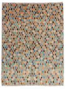  Moroccan Berber - Afghanistan Matto 150X195 Moderni Käsinsolmittu Tummanruskea/Ruskea (Villa, Afganistan)