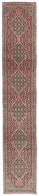  Senneh Matto 57X320 Itämainen Käsinsolmittu Käytävämatto Tummanruskea/Tummanpunainen (Villa, Persia/Iran)