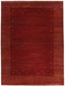  Gabbeh Loribaft Matto 175X232 Moderni Käsinsolmittu Musta/Tummanpunainen (Villa, Intia)