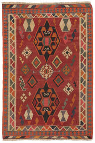  Kelim Vintage Matto 158X238 Itämainen Käsinkudottu Tummanruskea/Ruskea (Villa, Persia/Iran)