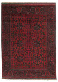  Afghan Khal Mohammadi Matto 148X200 Itämainen Käsinsolmittu Musta/Tummanpunainen (Villa, )